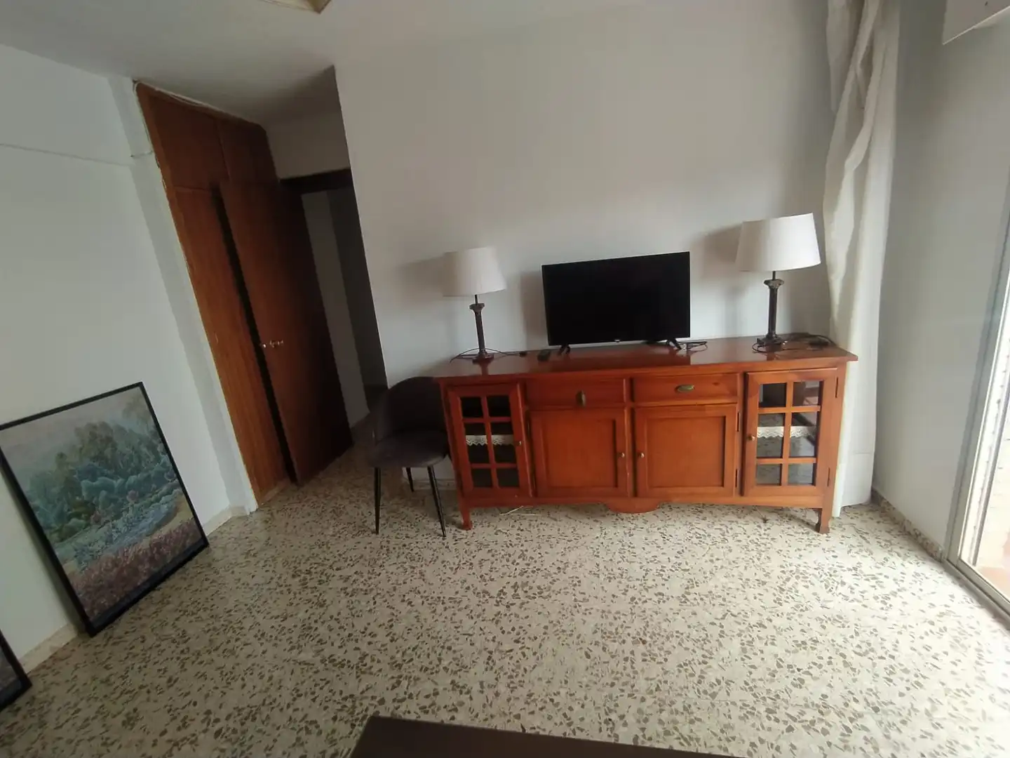 Sala de estar de Piso de alquiler en Granada con Calefacción, Amueblado y Horno
