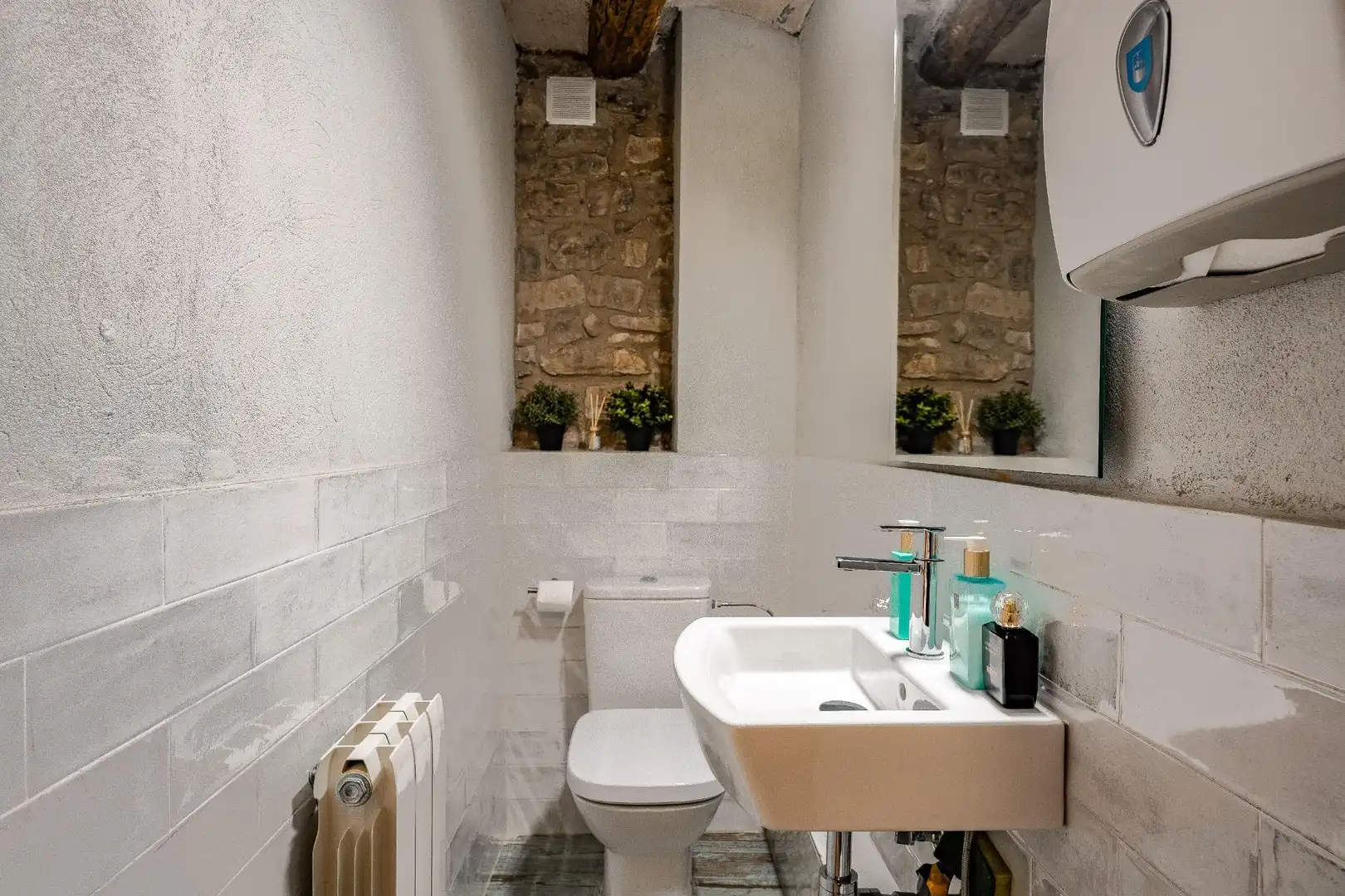 Baño de Casa o chalet en venta en Ribera d'Ondara con Aire acondicionado, Calefacción y Terraza
