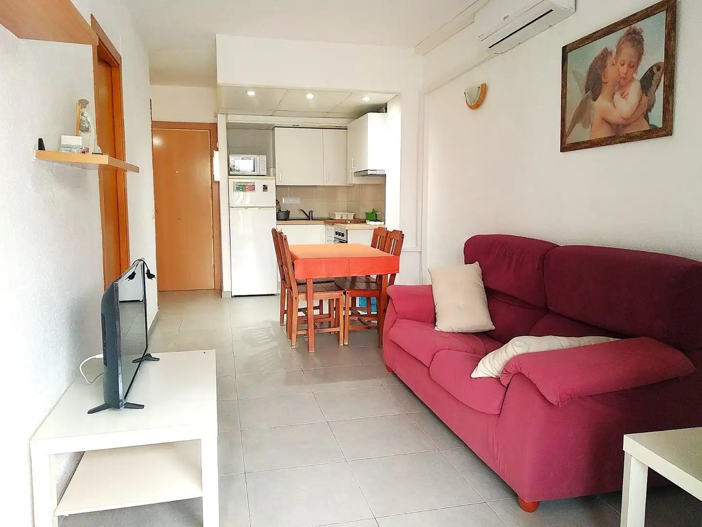 Sala d'estar de Pis en venda en Calella, Barcelona