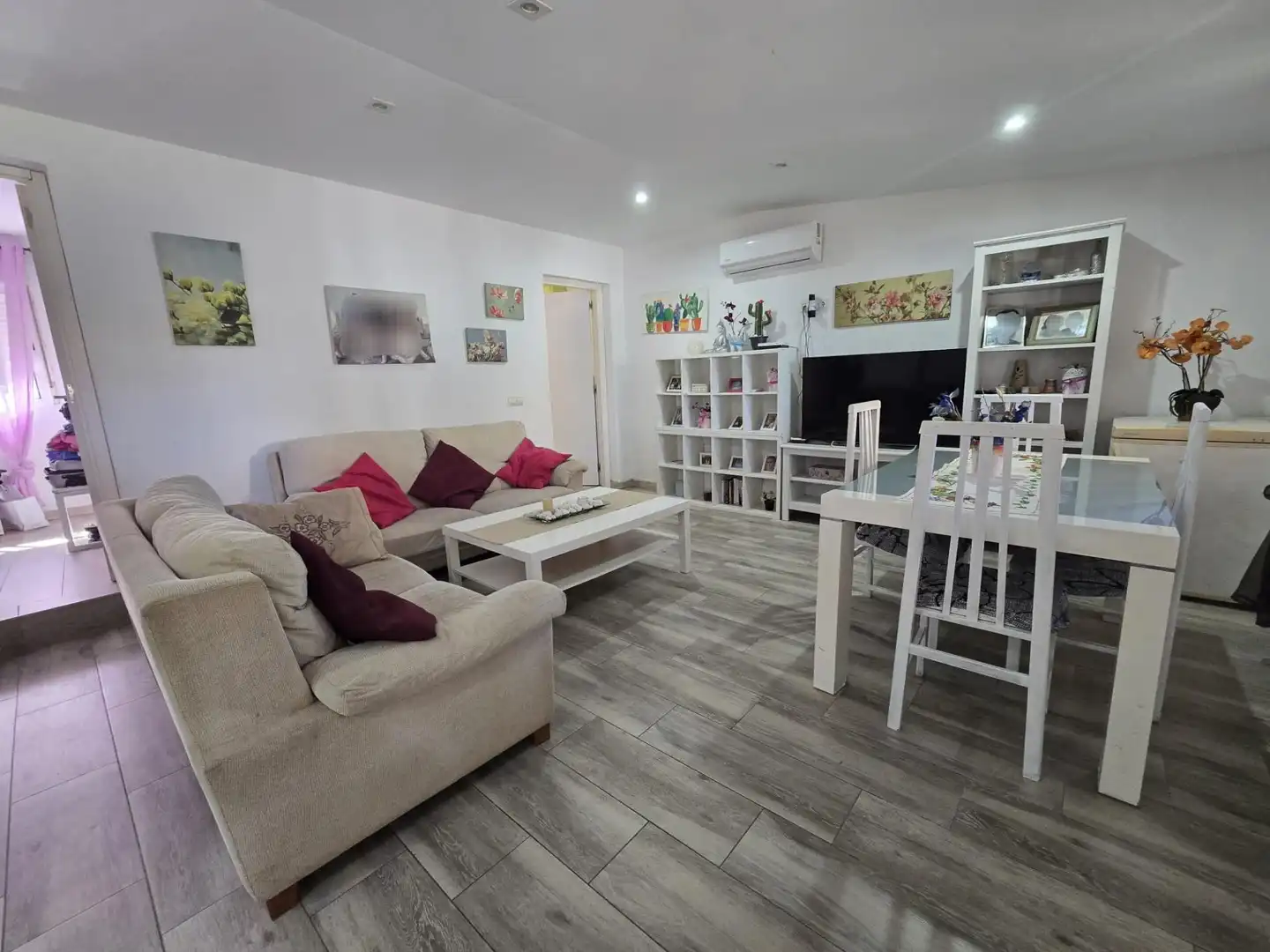 Living room of Houses for sale in Llucmajor  with Air Conditioner, Private garden and Storage room