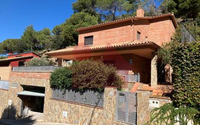 Exterior view of House or chalet for sale in Santa Maria de Martorelles  with Air Conditioner, Heating and Private garden