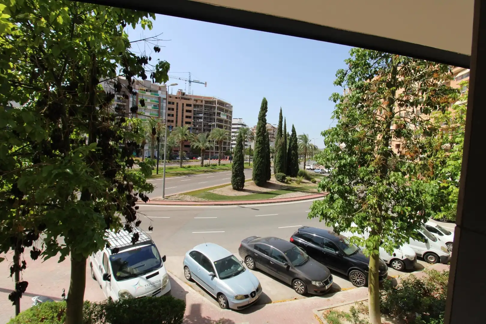 Parking de Piso de alquiler en  Murcia Capital con Aire acondicionado y Amueblado