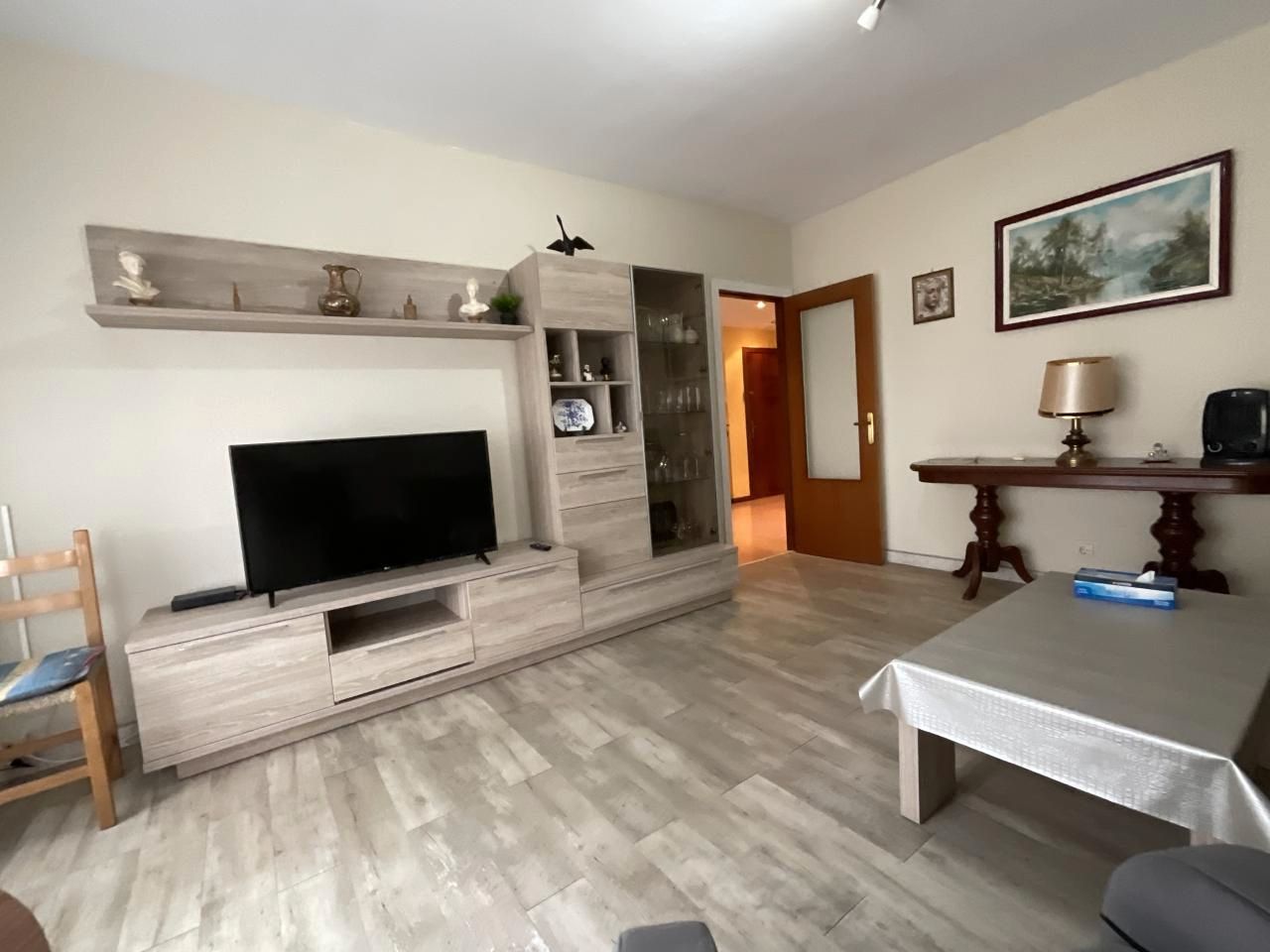 Living room of Flat for sale in Santo Domingo de la Calzada  with Heating, Storage room and Furnished