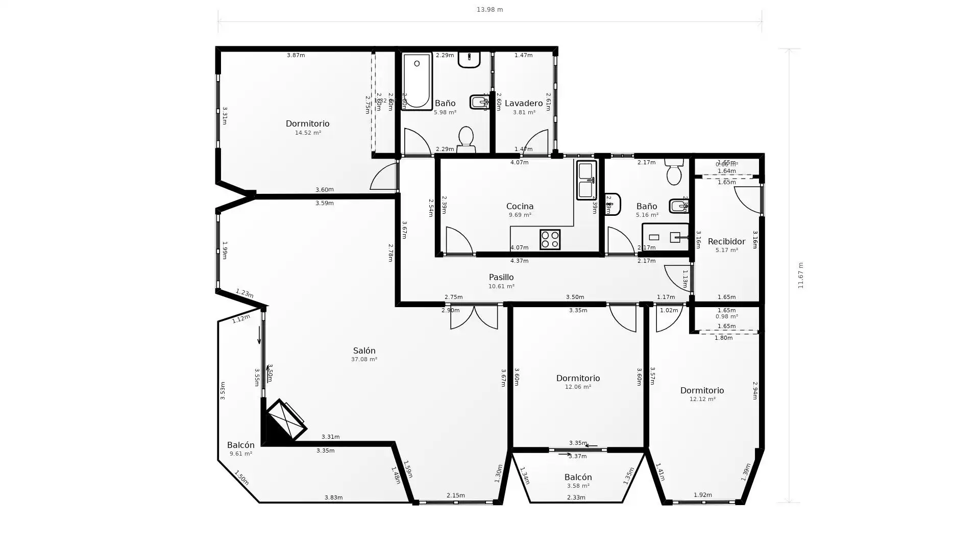 Flat with lift for sale in Avenida Mariana Pineda, imagen 41