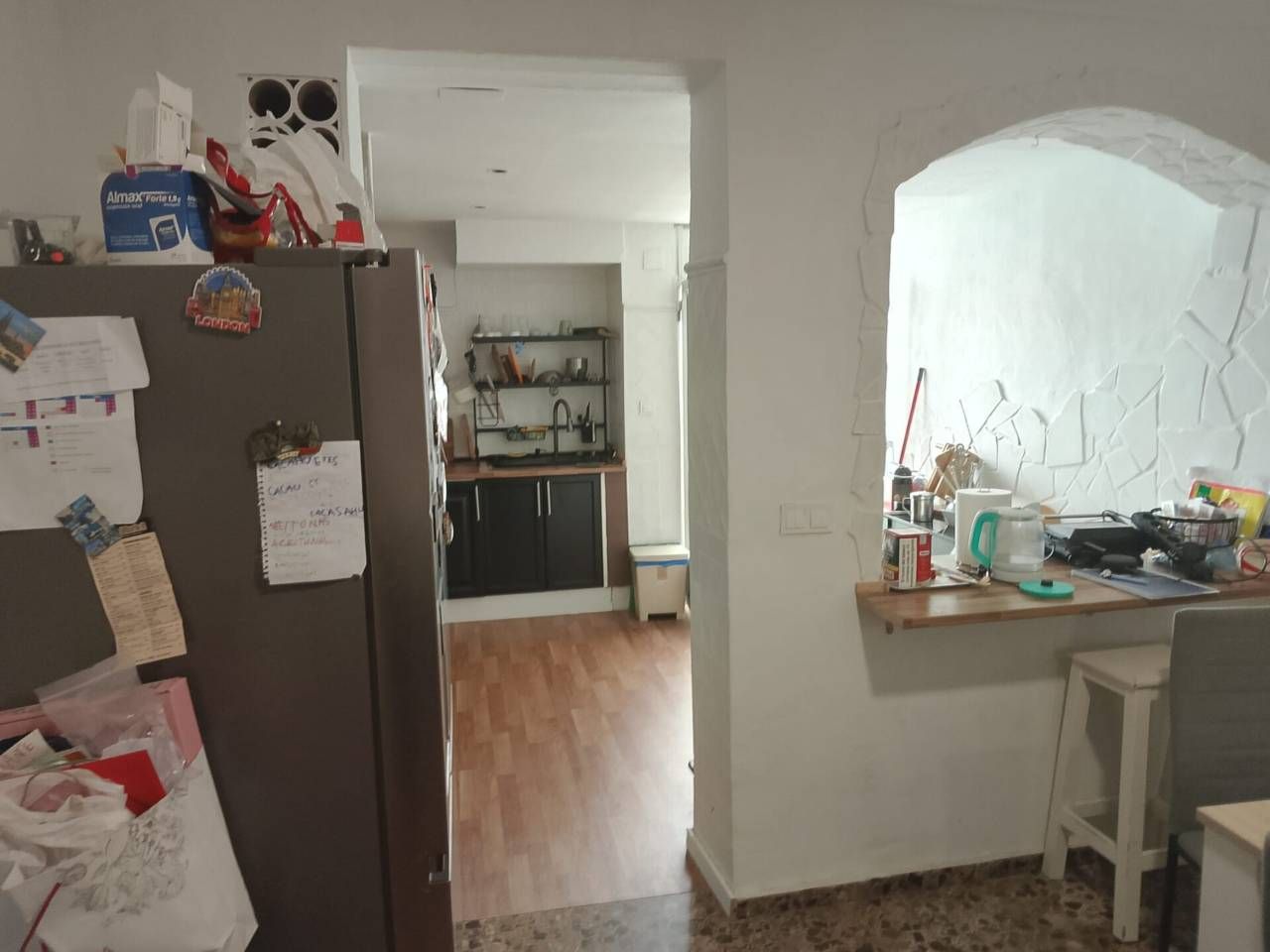 Cuina de Casa adosada en venda en L'Alqueria de la Comtessa amb Aire condicionat, Jardí privat i Terrassa