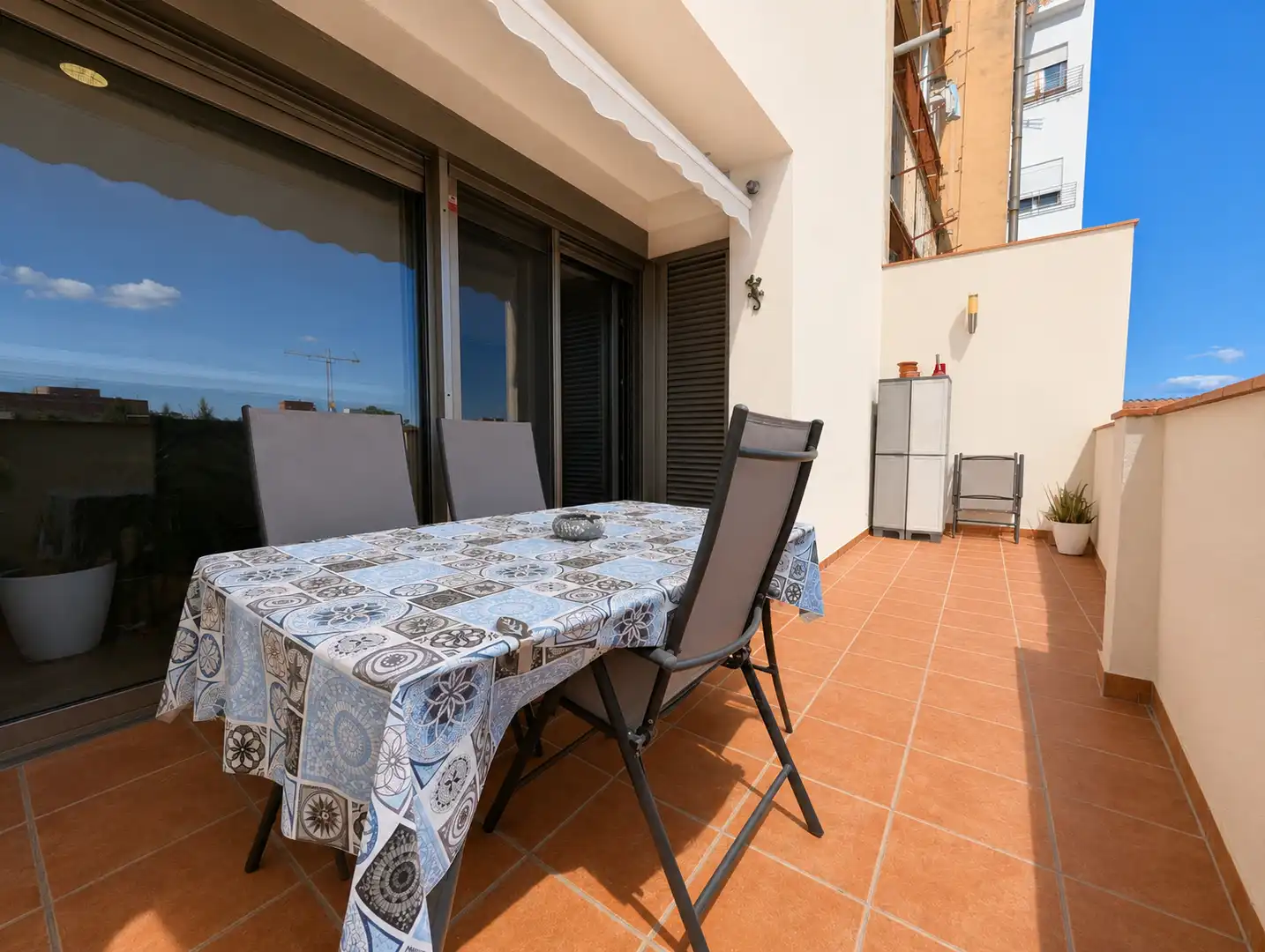 Terraza de Casa adosada en venta en Badalona con Parquet, Terraza y Trastero