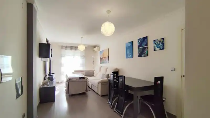 Sala de estar de Piso en venta en Pulianas con Aire acondicionado y Parquet