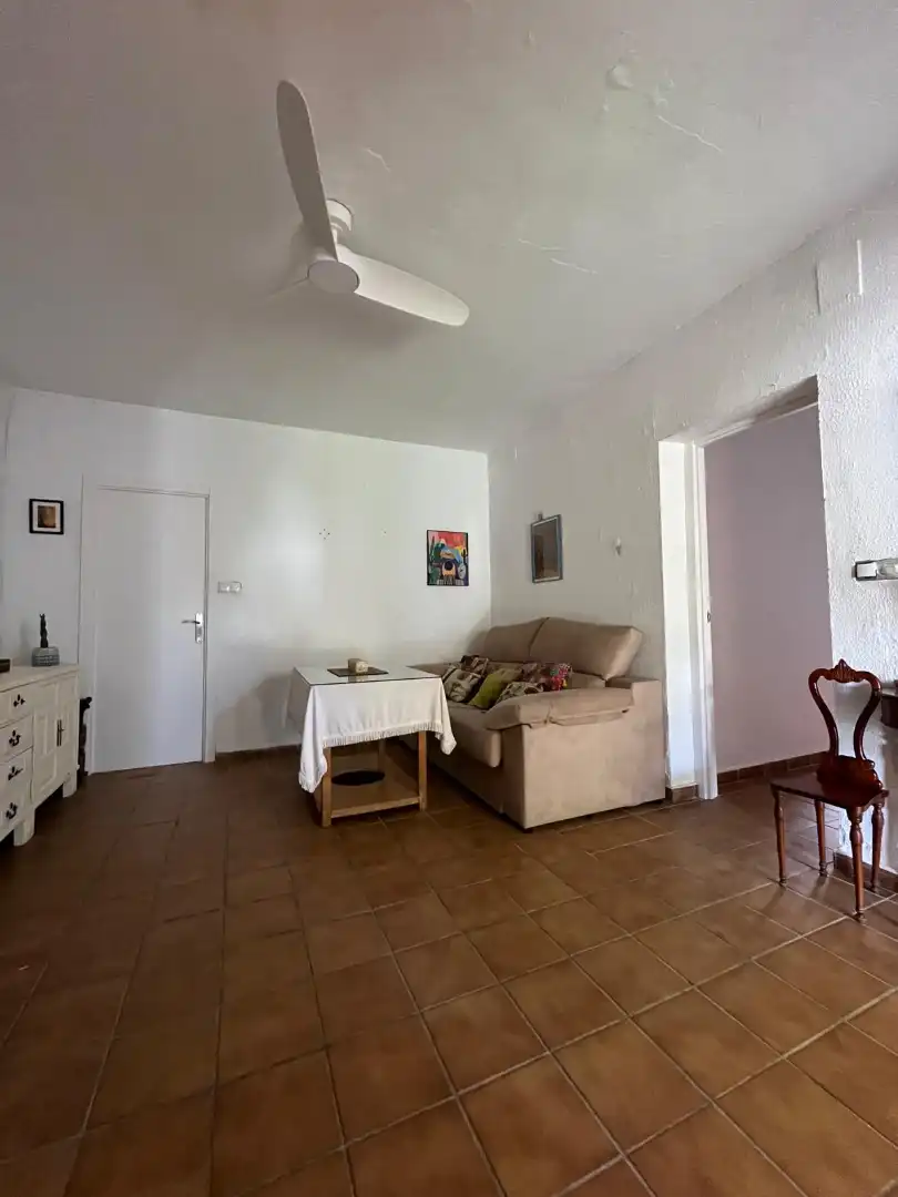 Sala de estar de Casa o chalet de alquiler en El Rompido con Jardín privado, Terraza y Amueblado