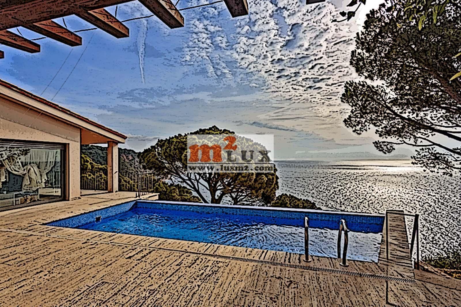 Exterior view of House or chalet for sale in Sant Feliu de Guíxols  with Swimming Pool