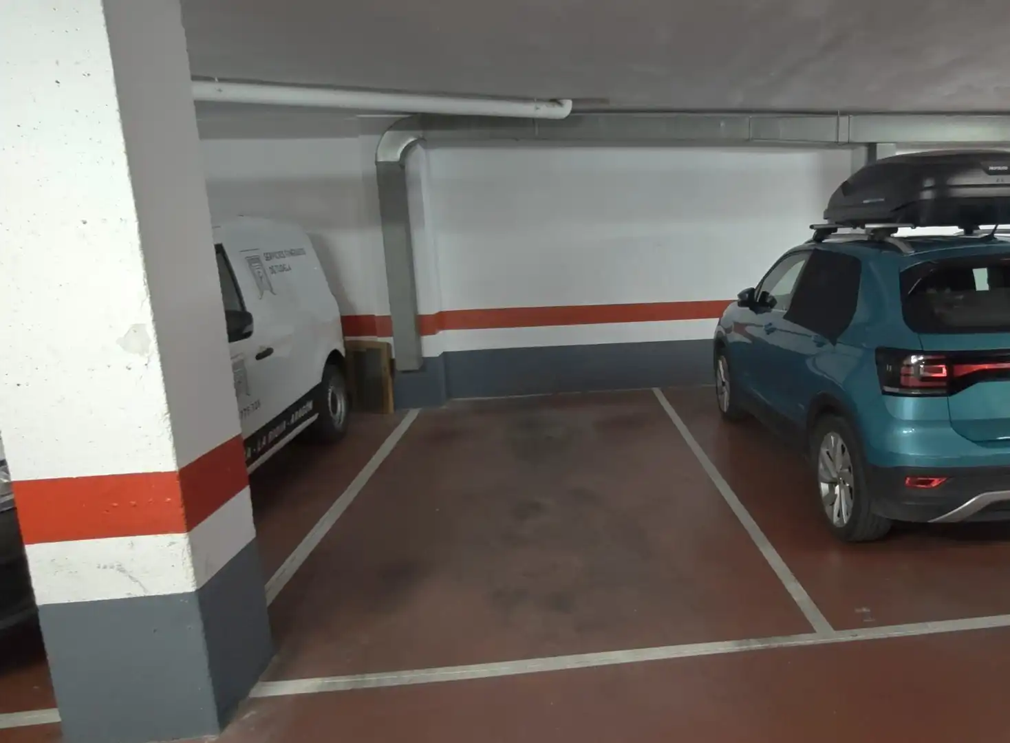 Parking of Flat for sale in Zaragoza  with Air Conditioner, Heating and Parquet flooring