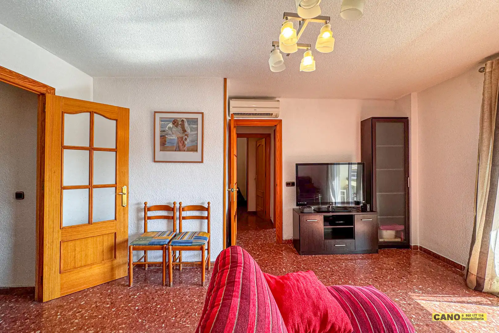 Sala d'estar de Pis en venda en Almería amb Terrassa