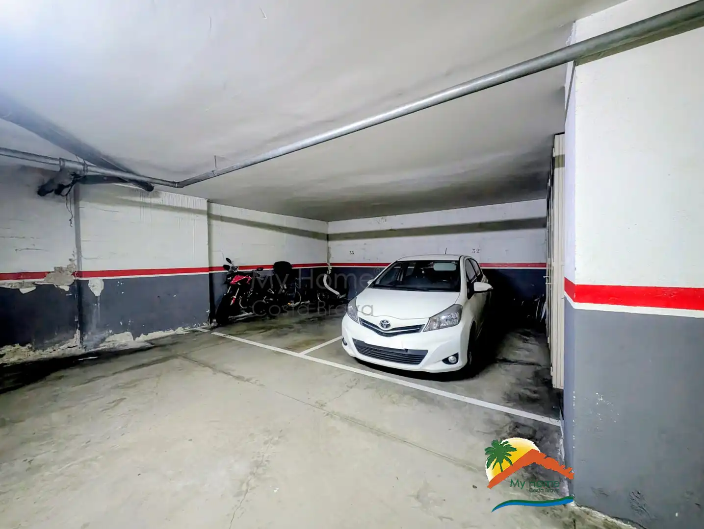 Parking of Apartments for sale in Lloret de Mar  with Air Conditioner, Heating and Terrace