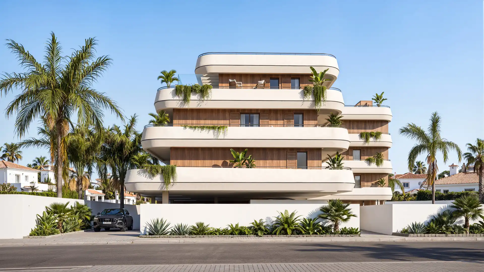 Vista exterior de Ático en venta en Torremolinos con Aire acondicionado, Terraza y Piscina
