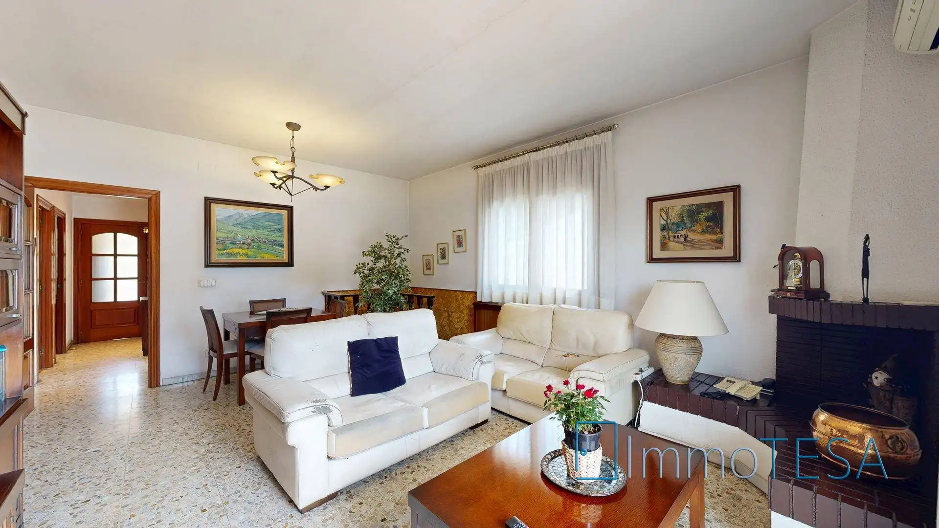 Sala de estar de Casa o chalet en venta en Barberà del Vallès con Calefacción, Jardín privado y Balcón