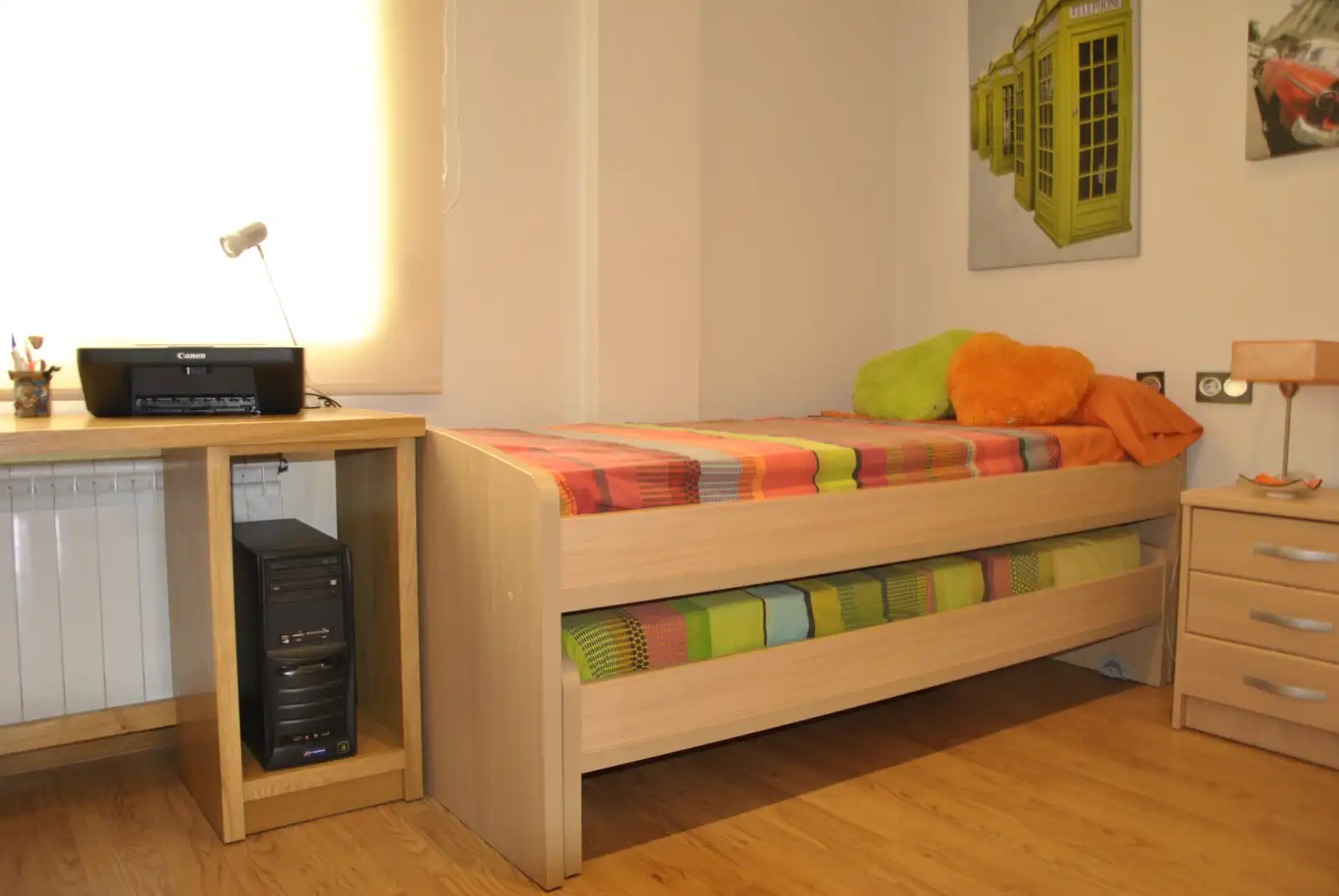 Habitación de Piso de alquiler en Plasencia con Aire acondicionado, Calefacción y Jardín privado