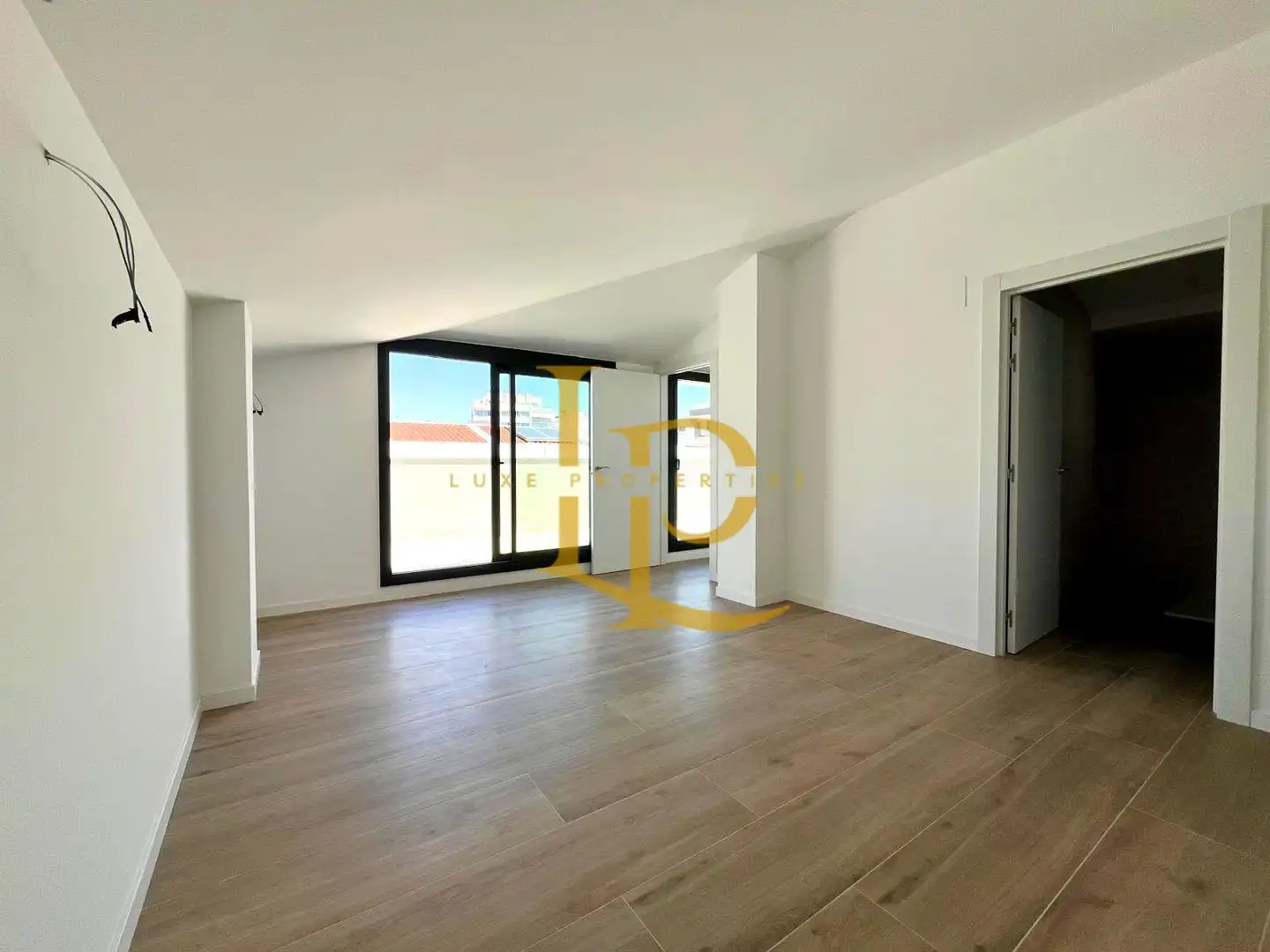 Sala de estar de Ático en venta en Terrassa con Aire acondicionado, Calefacción y Parquet