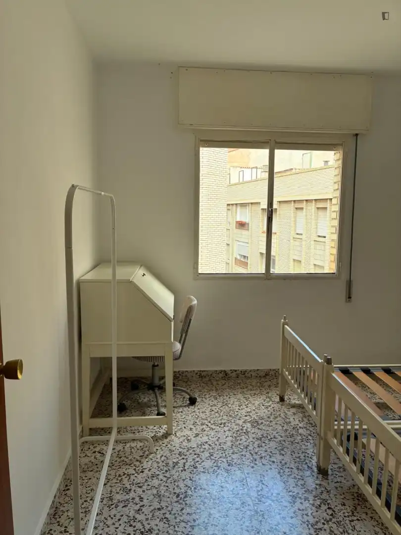 Terrassa de Apartament per a compartir en Murcia amb Moblat, Forn i Rentadora