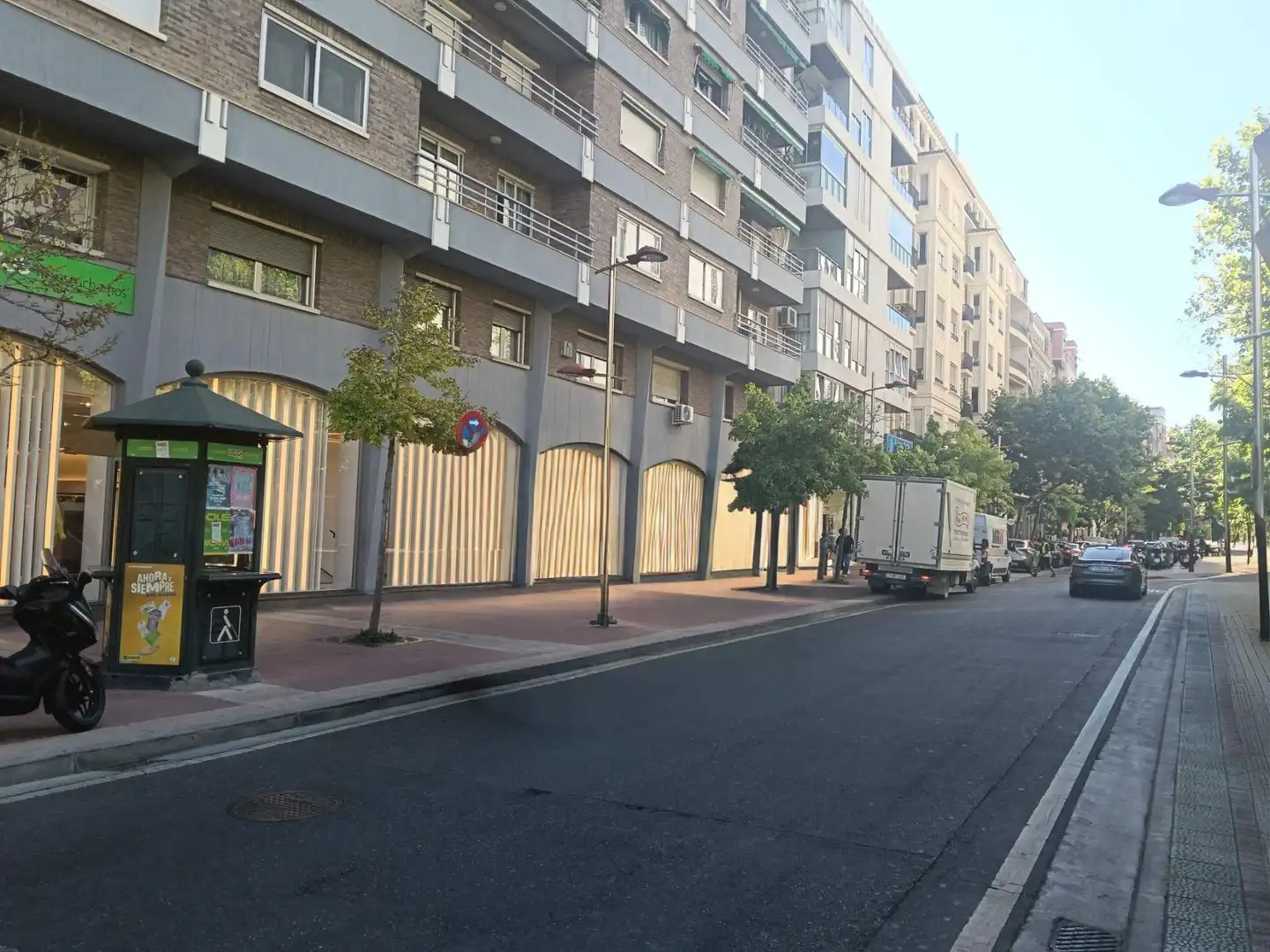 Vista exterior de Pis de lloguer en Zaragoza amb Traster