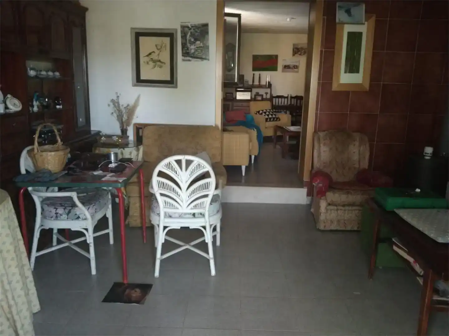 Sala d'estar de Finca rústica en venda en El Molar (Madrid)