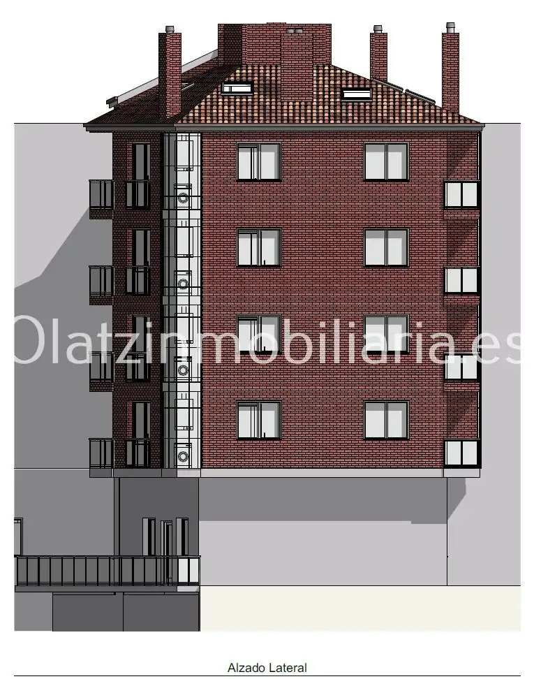 Vista exterior de Piso en venta en Zalla  con Terraza, Trastero y Balcón