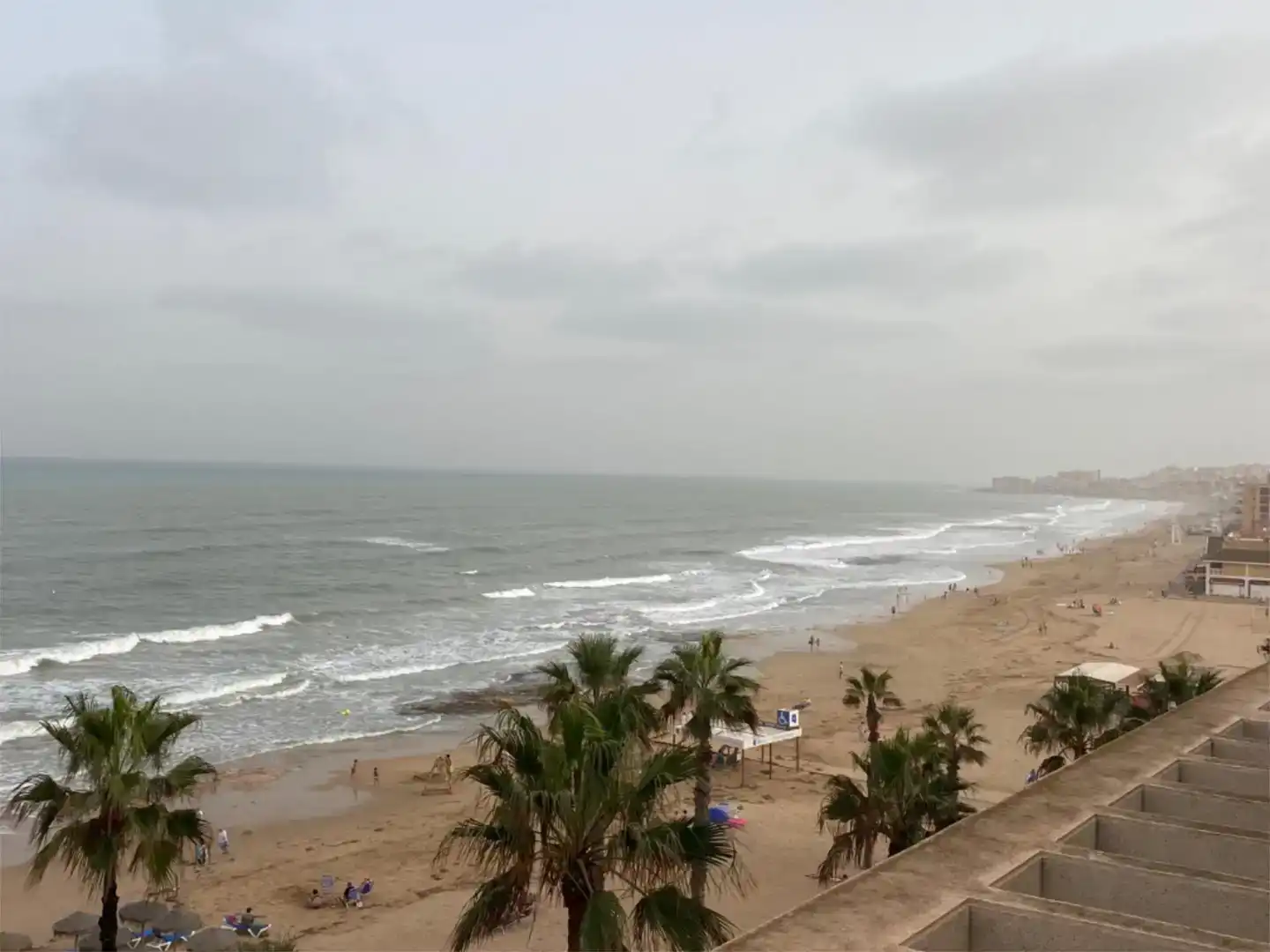 Schlafzimmer von Dachboden zum Verkauf in Torrevieja mit Klimaanlage