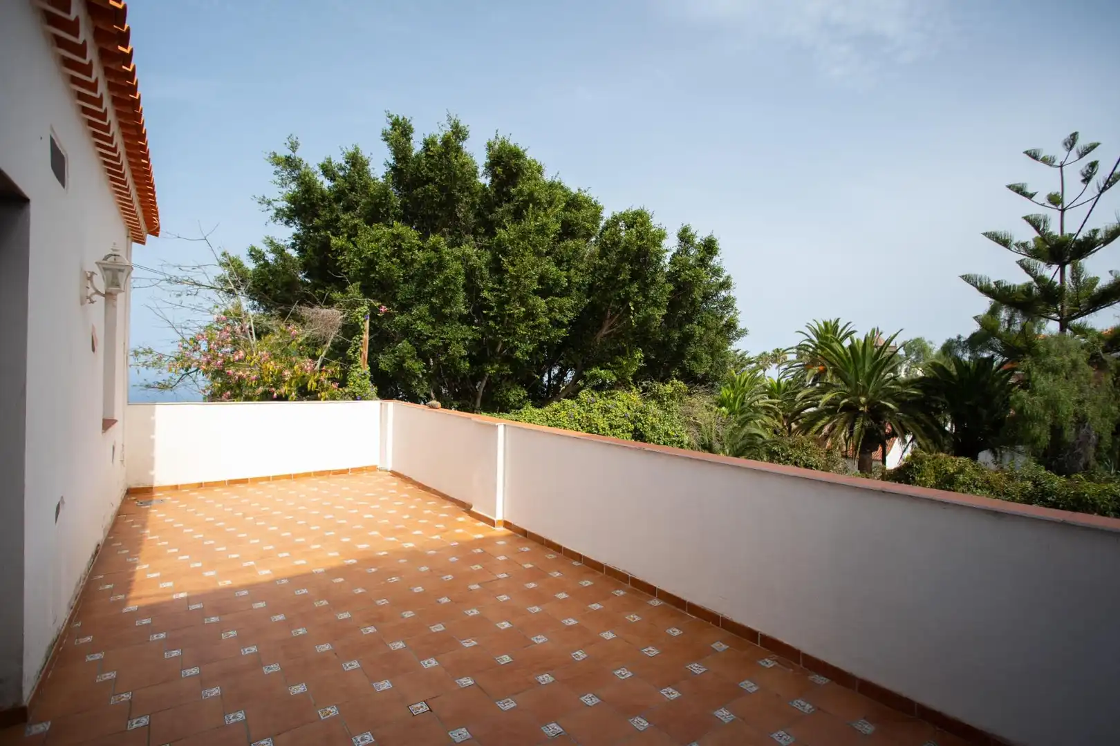 Terrassa de Casa adosada en venda en El Sauzal amb Terrassa, Traster i Balcó