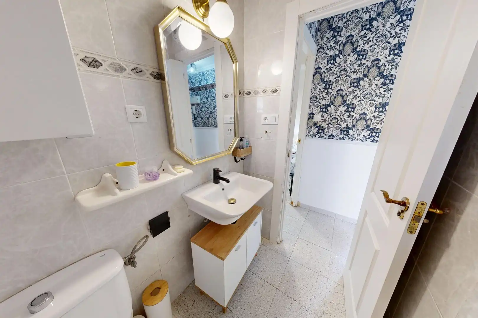 Baño de Apartamento en venta en Cartagena con Aire acondicionado, Calefacción y Terraza