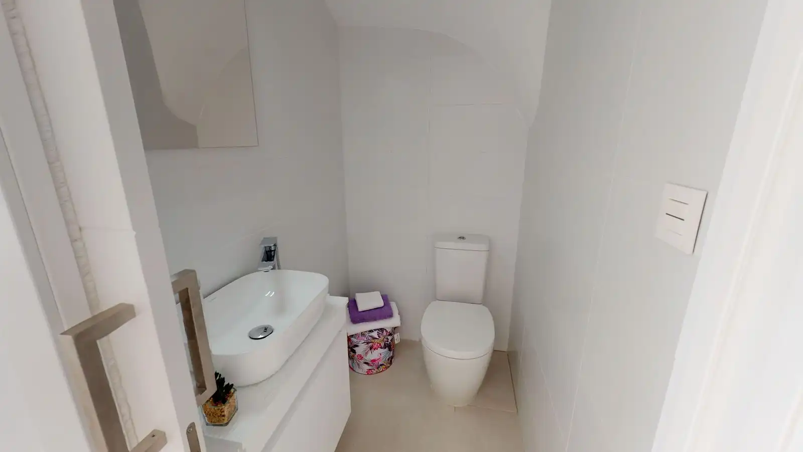 Bany de Casa o xalet en venda en San Pedro del Pinatar amb Jardí privat, Terrassa i Piscina