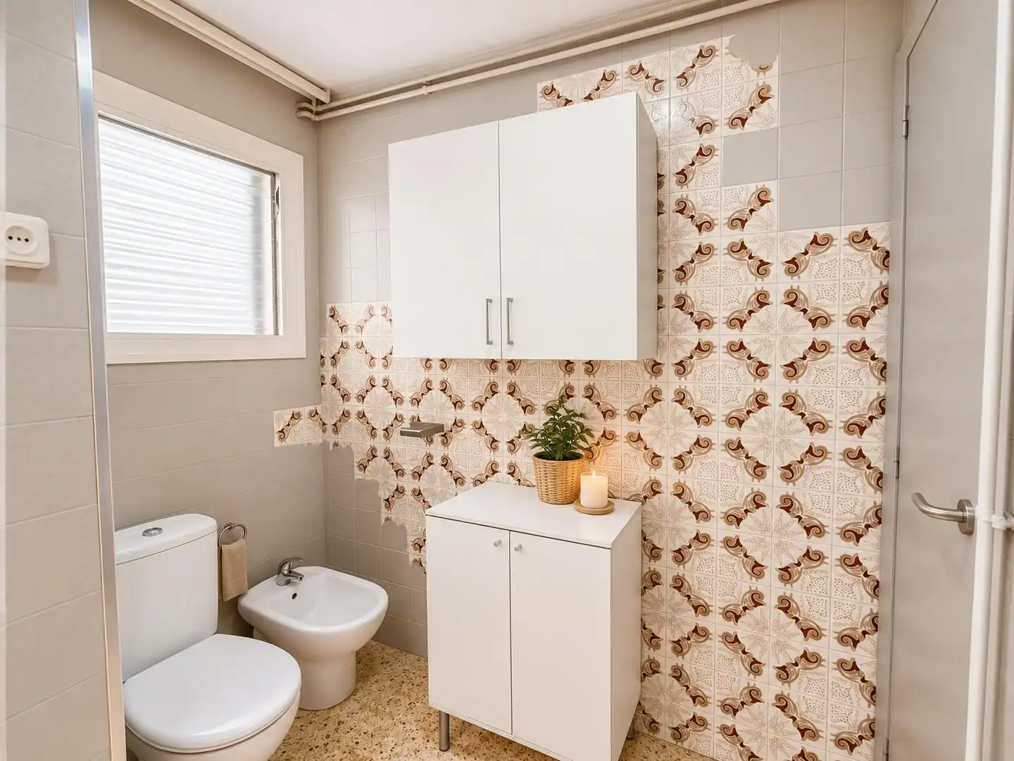 Bathroom of Flat for sale in Sabadell  with Heating, Oven and Balcony