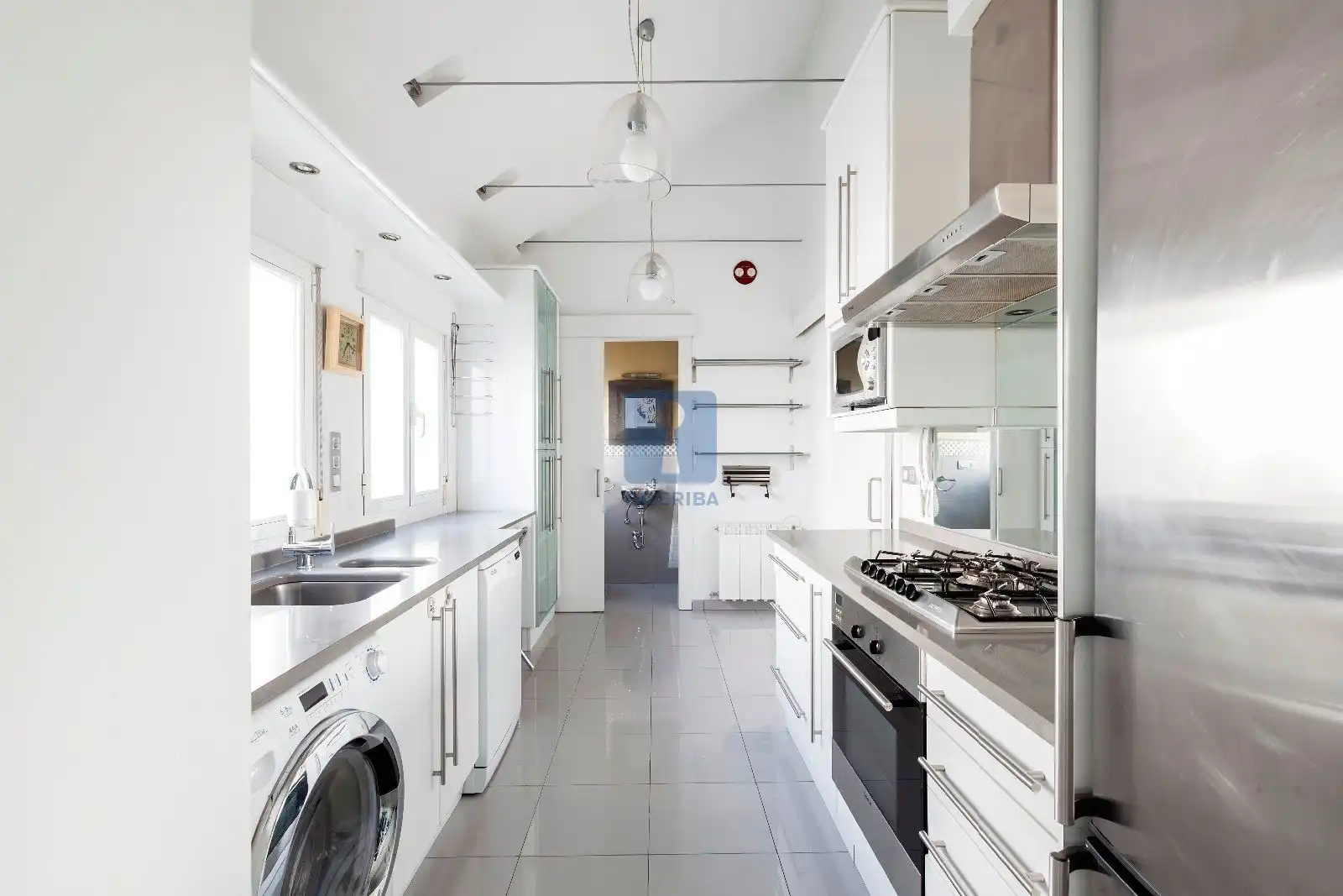 Kitchen of Attic for rent in Madrid  with Air Conditioner, Heating and Storage room