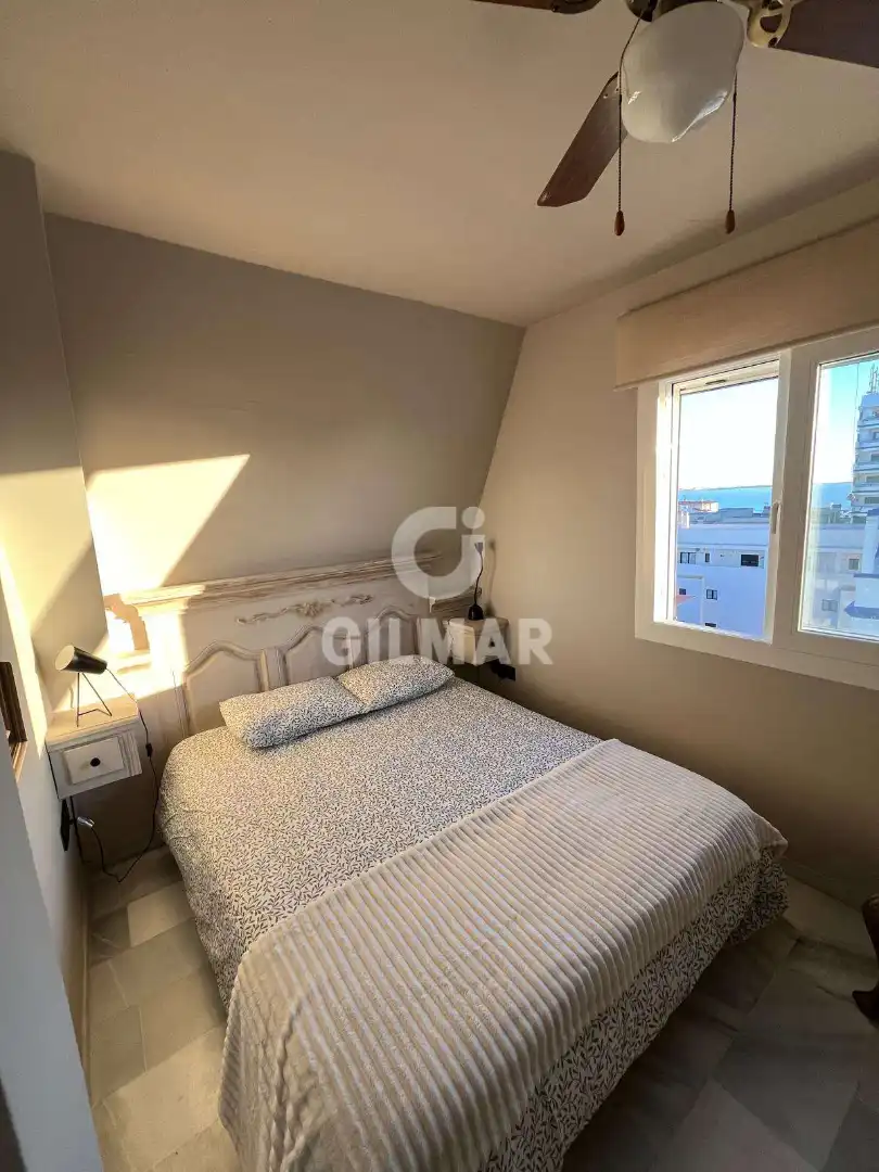 Schlafzimmer von Wohnung zur Miete in El Puerto de Santa María mit Klimaanlage, Heizung und Terrasse