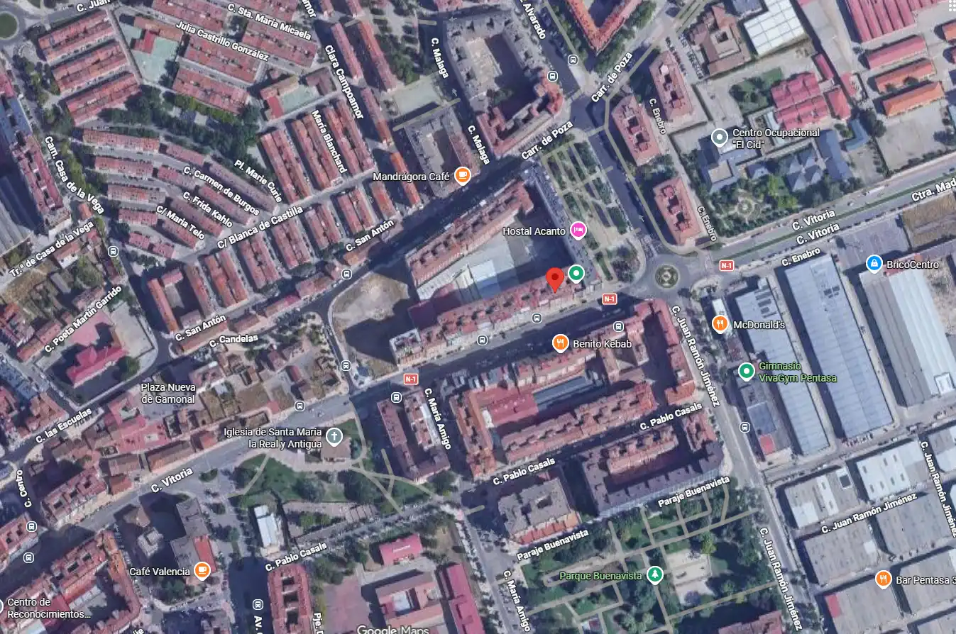 Vista exterior de Pis en venda en Burgos