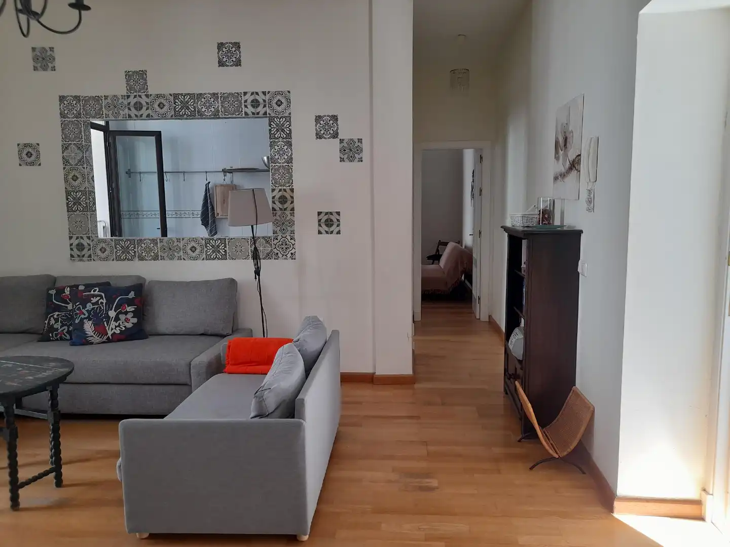 Sala de estar de Apartamento en venta en Jerez de la Frontera con Jardín privado, Terraza y Trastero