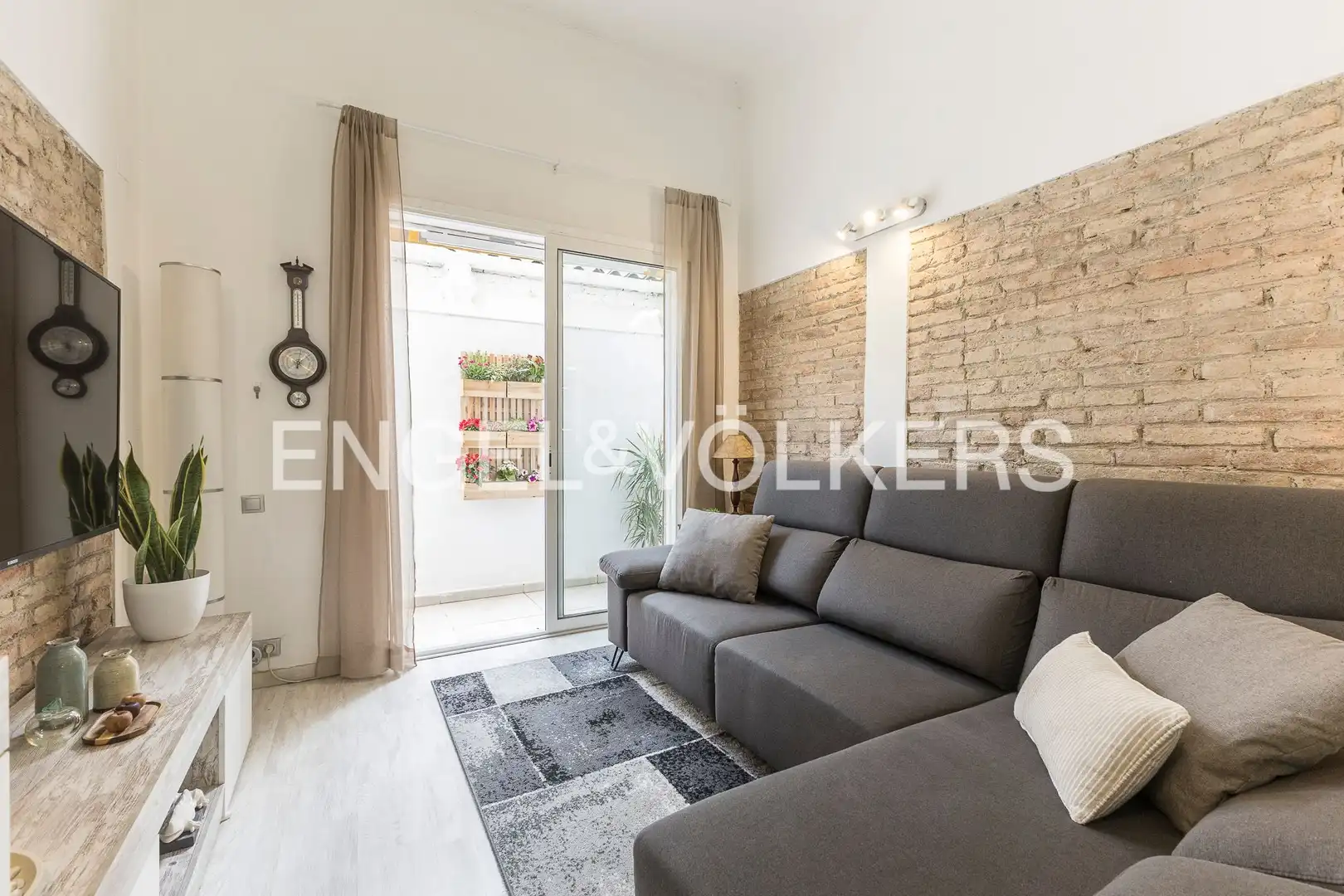 Sala de estar de Apartamento en venta en Barcelona con Calefacción