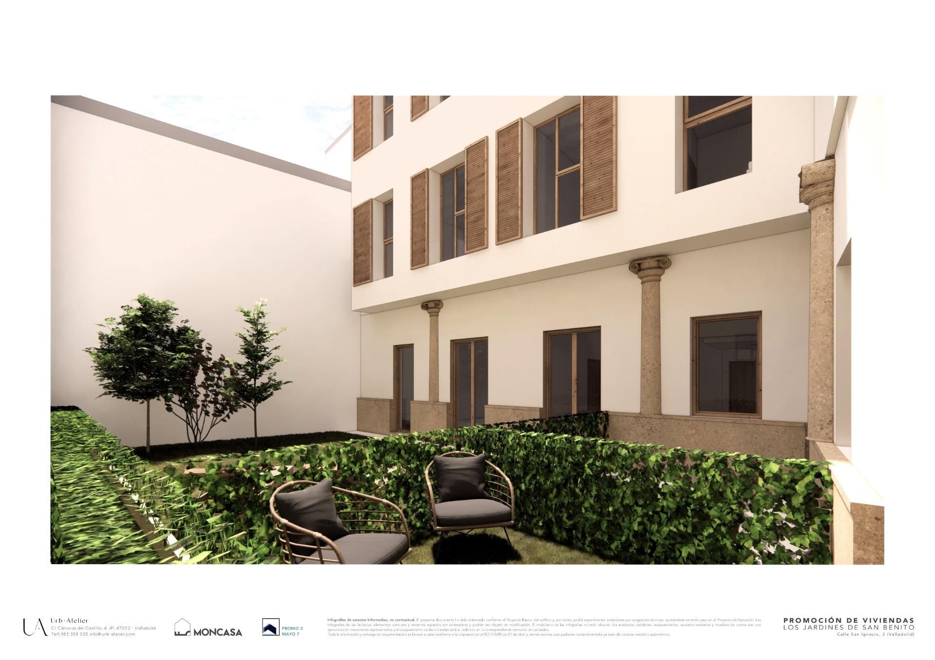 Terrace of Planta baja for sale in Valladolid Capital  with Heating, Private garden and Terrace