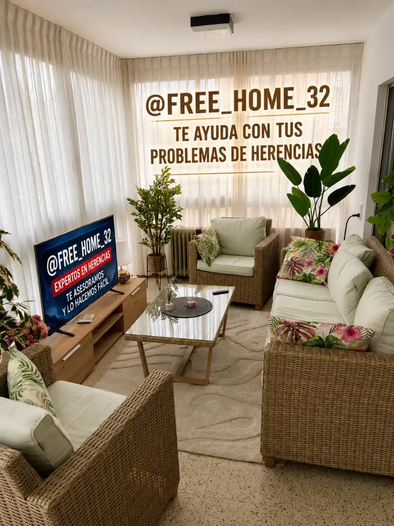 Sala de estar de Piso de alquiler en Benidorm con Aire acondicionado, Jardín privado y Amueblado