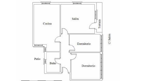 Foto 3 de Piso en venta en Palomarico, Edif. Palomarico, San Andrés - San Antolín, Murcia Capital