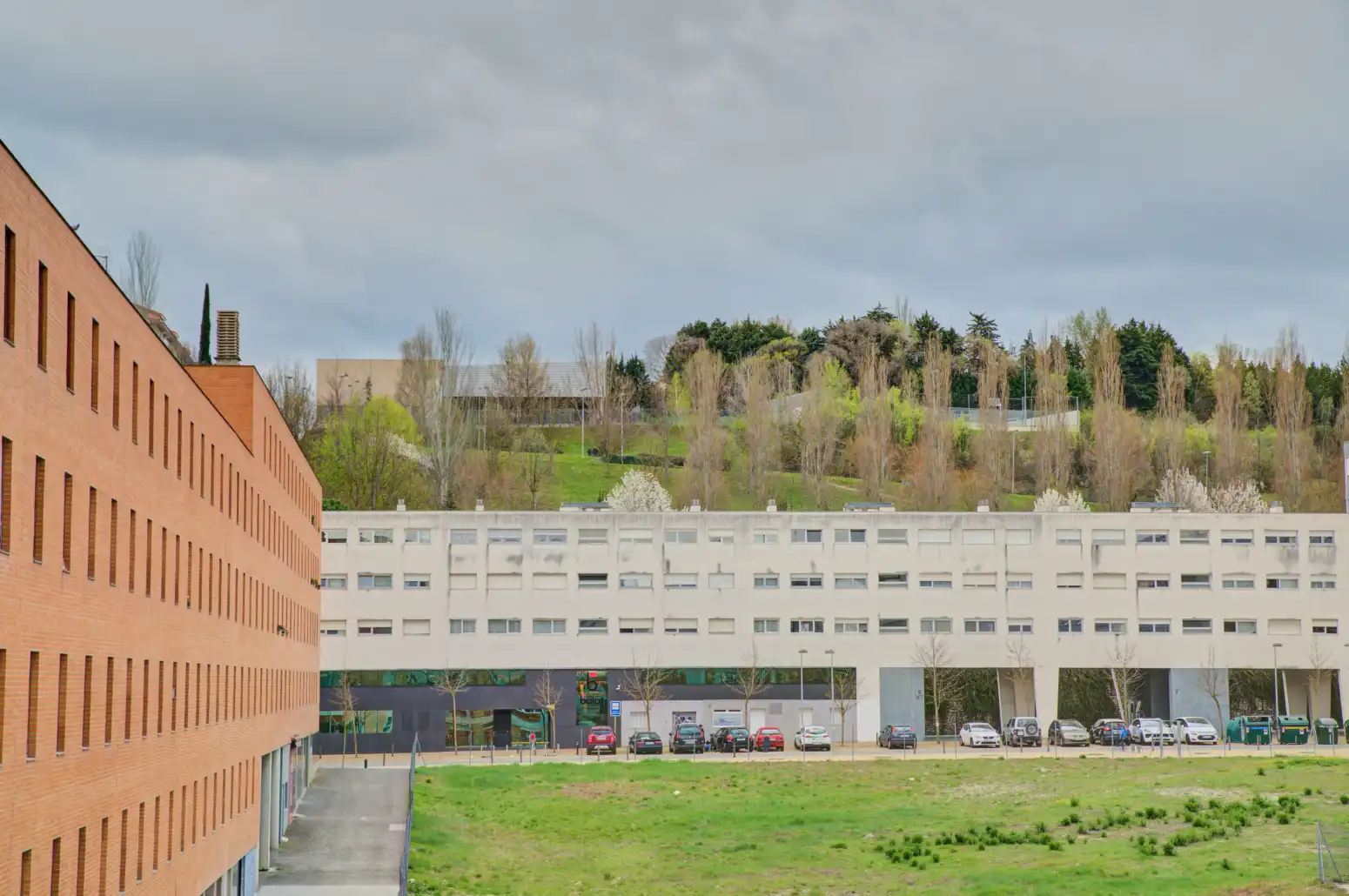 Vista exterior de Piso de alquiler en  Pamplona / Iruña con Calefacción, Parquet y Trastero