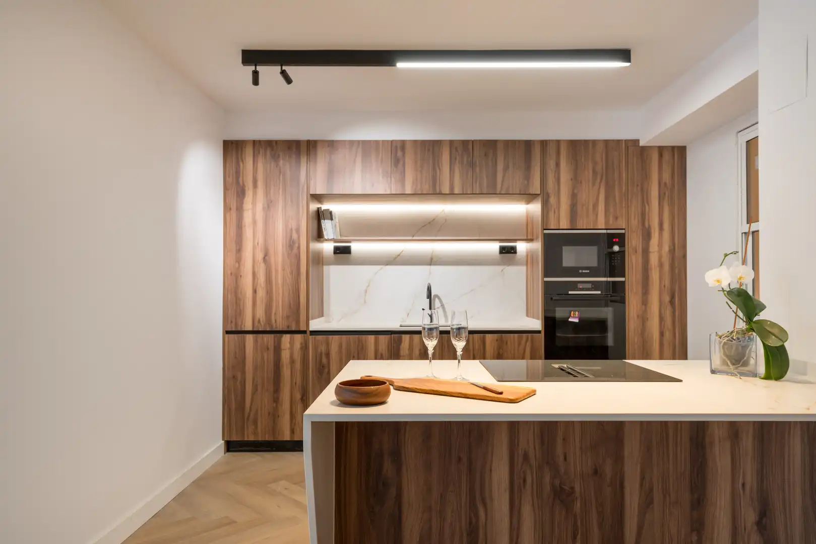 Küche von Wohnung zum Verkauf in Gijón  mit Heizung