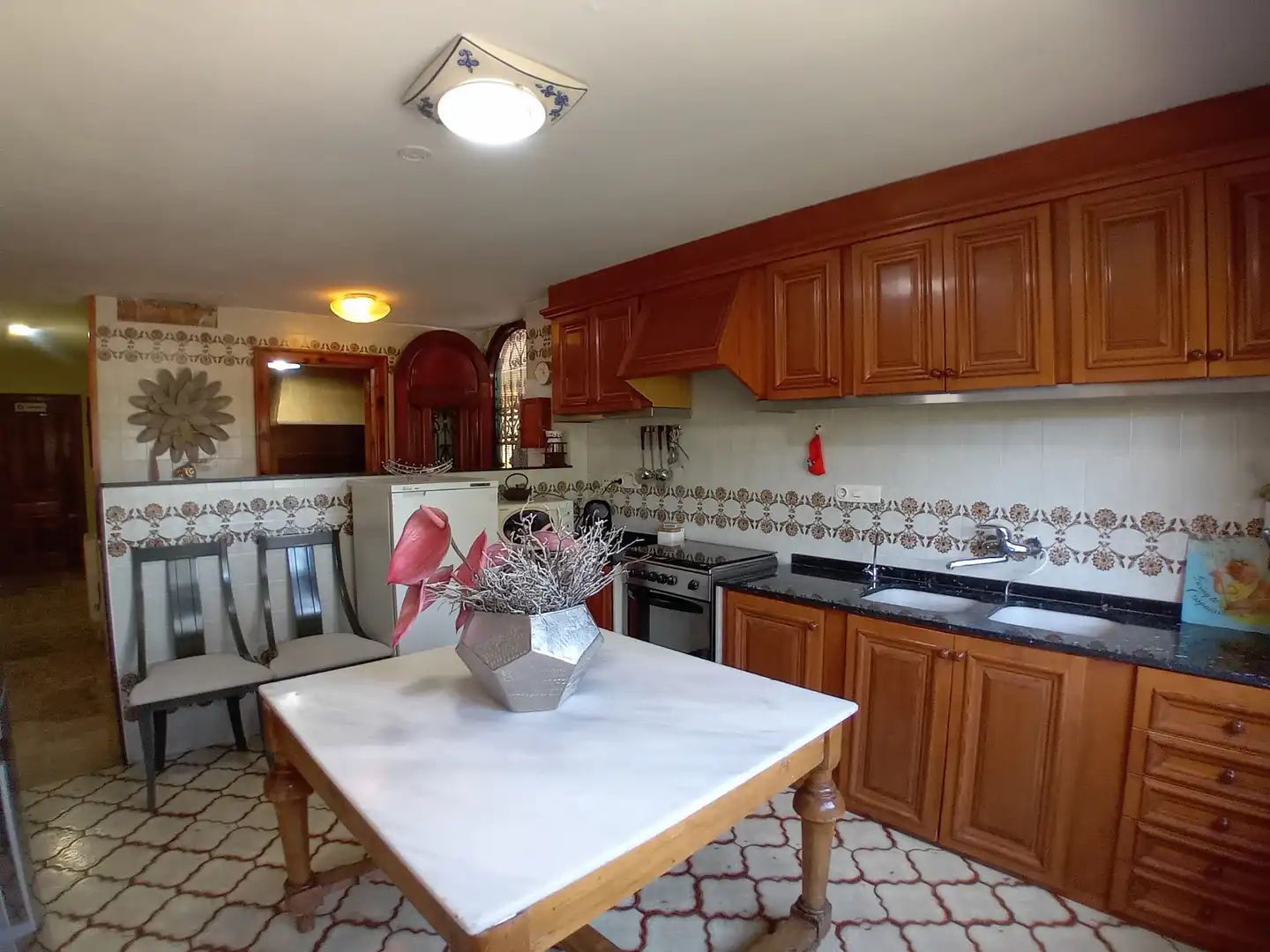 Cocina de Casa o chalet en venta en Macastre con Aire acondicionado, Jardín privado y Terraza