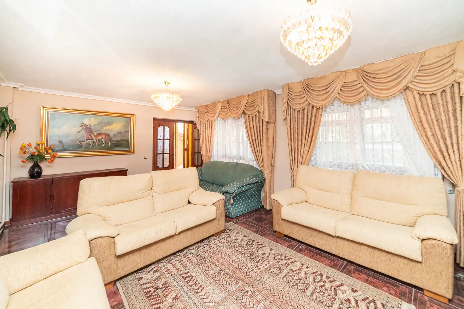 Sala de estar de Casa o chalet en venta en Villaviciosa de Odón con Jardín privado, Terraza y Trastero