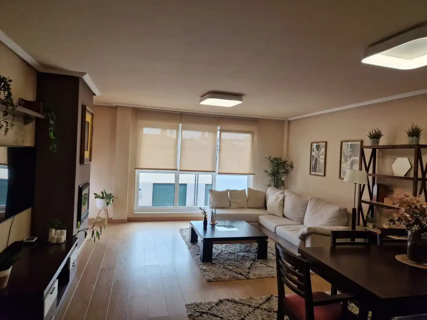 Sala d'estar de Casa o xalet en venda en A Coruña Capital  amb Balcó
