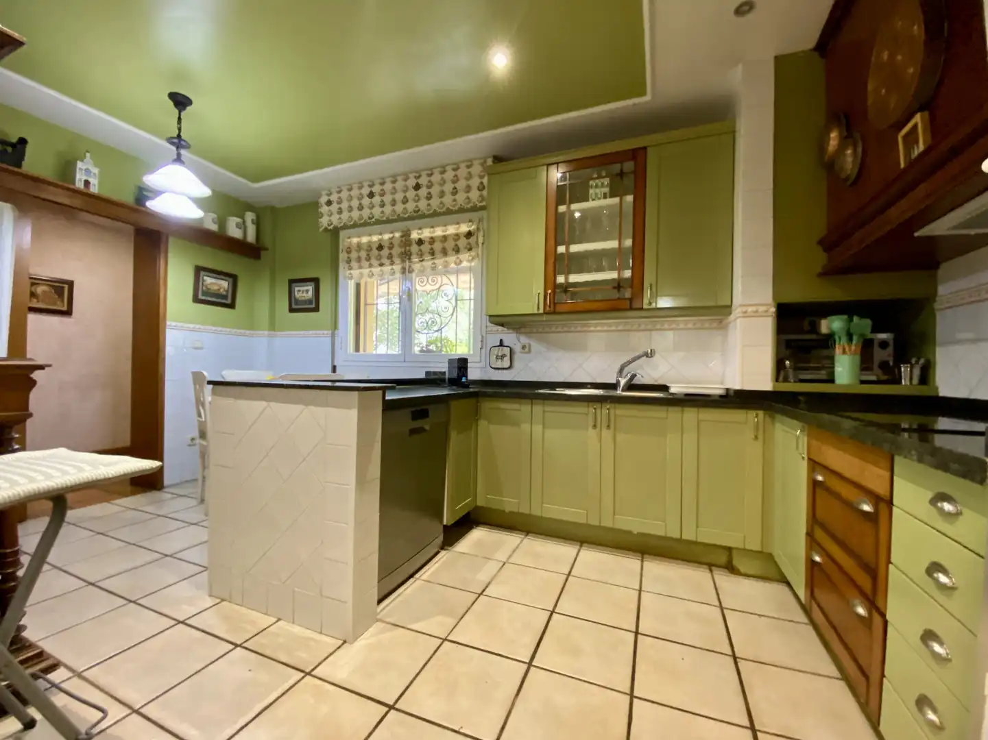 Cocina de Casa o chalet en venta en Lanciego / Lantziego con Calefacción, Jardín privado y Parquet
