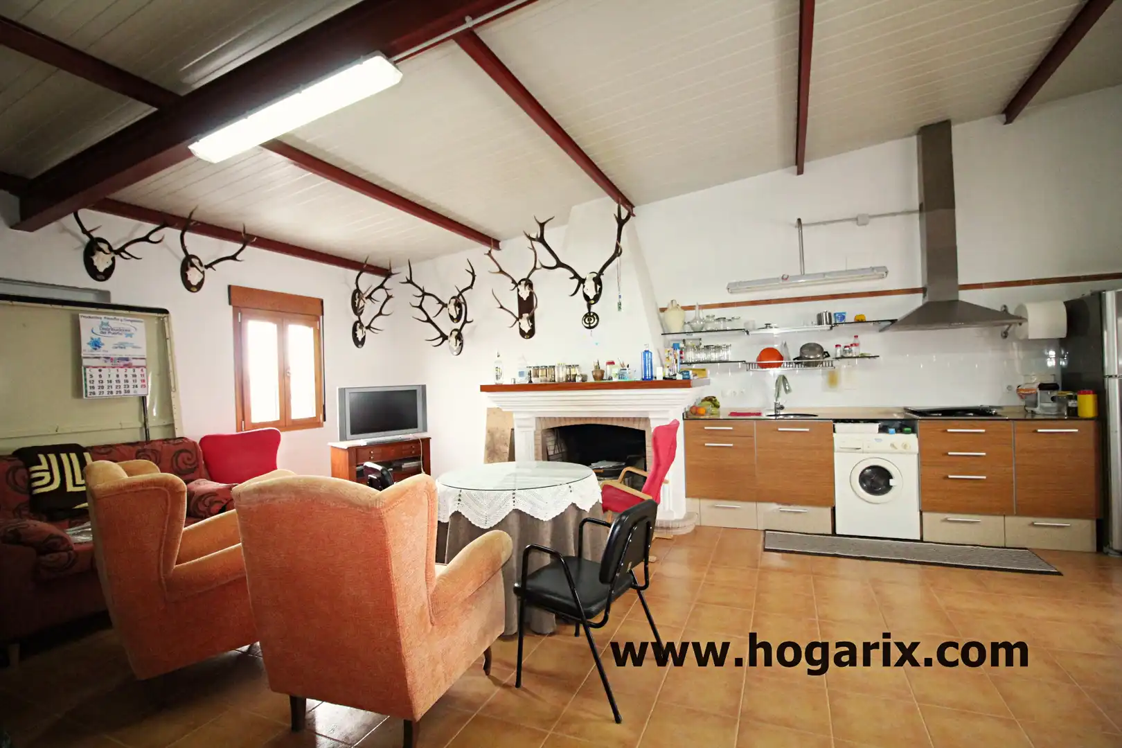 Living room of Flat for sale in Villanueva de los Castillejos  with Terrace and Balcony
