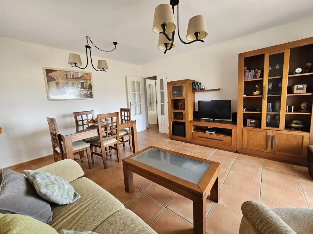 Sala d'estar de Pis de lloguer en Vélez-Málaga amb Terrassa