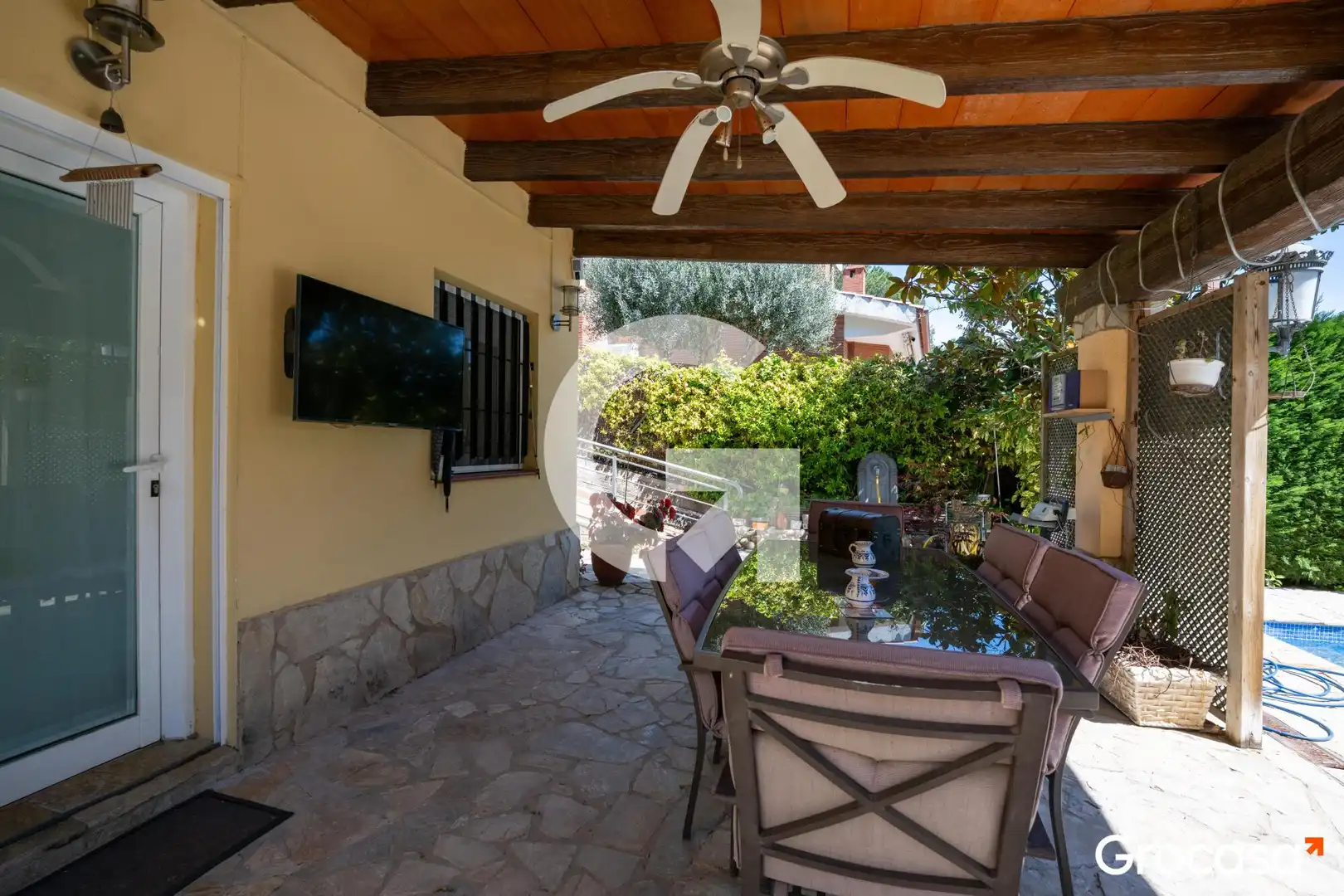 Terrassa de Casa o xalet en venda en Argentona amb Aire condicionat, Calefacció i Jardí privat