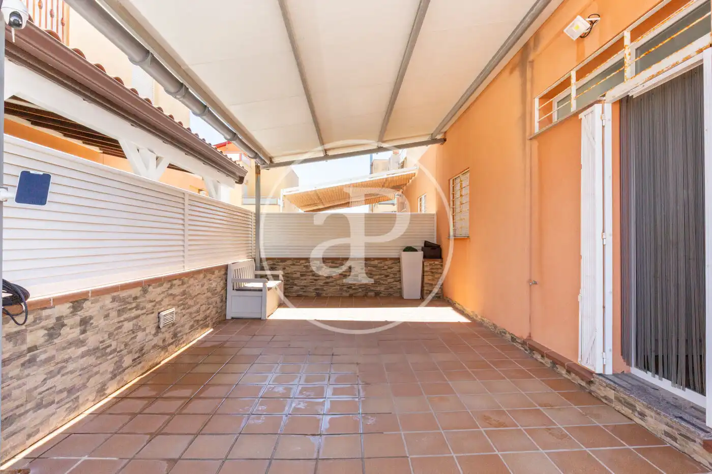 Terraza de Casa adosada en venta en Burriana / Borriana con Aire acondicionado, Calefacción y Jardín privado
