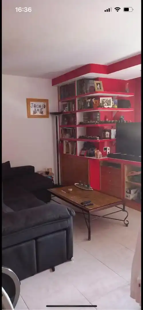 Sala de estar de Dúplex en venta en O Barco de Valdeorras   con Parquet, Trastero y Amueblado