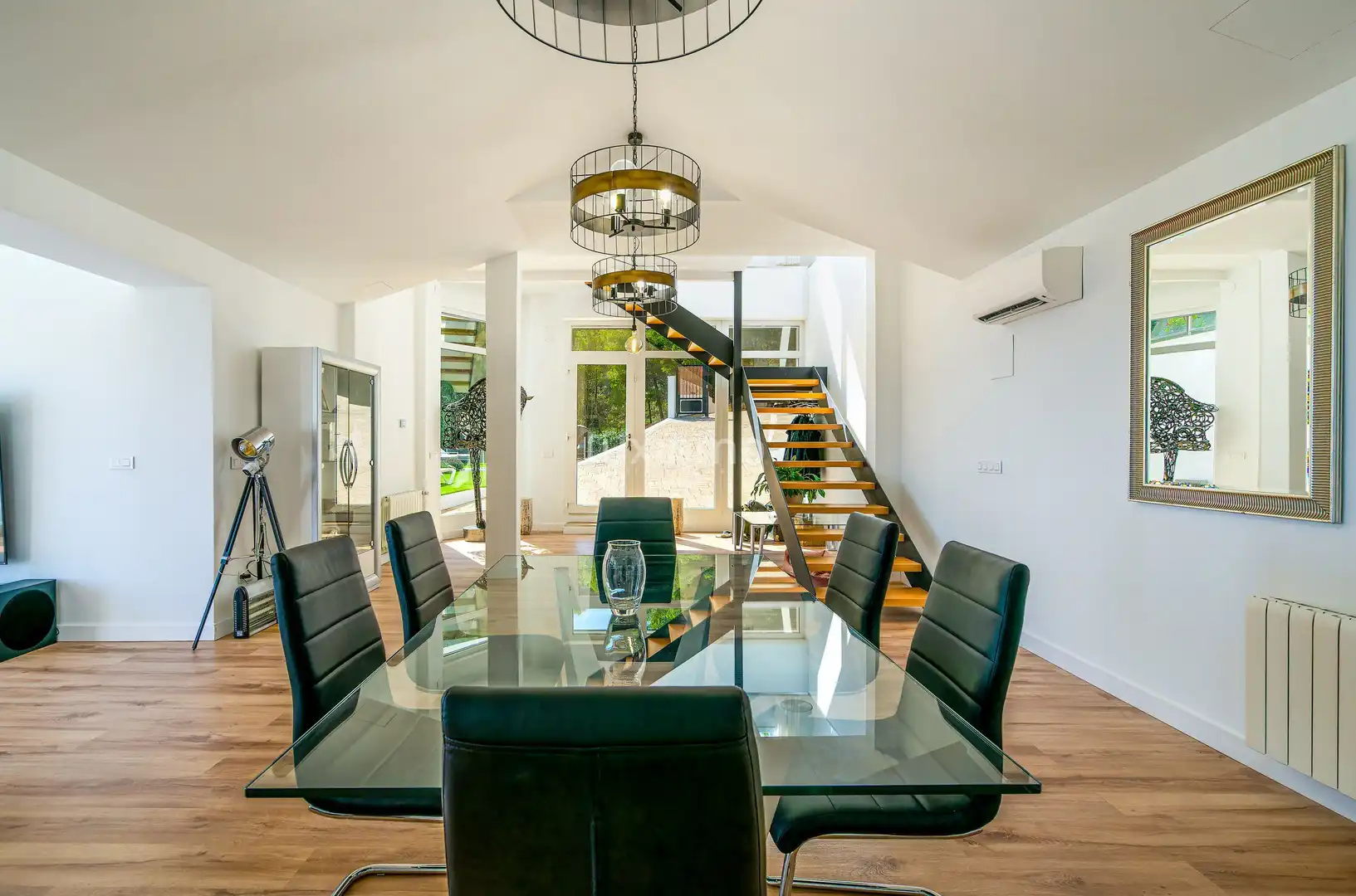 Esszimmer von Haus oder Chalet zum Verkauf in Calpe / Calp mit Klimaanlage, Heizung und Terrasse