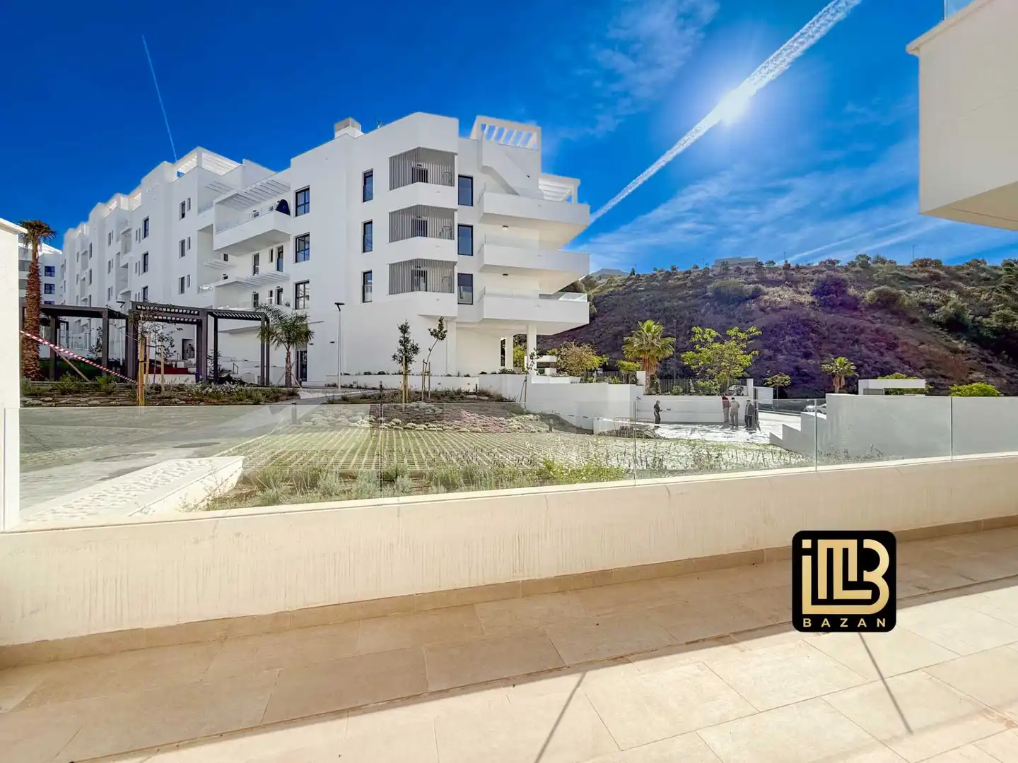 Terrace of Flat for rent in Málaga  with Air Conditioner, Heating and Private garden
